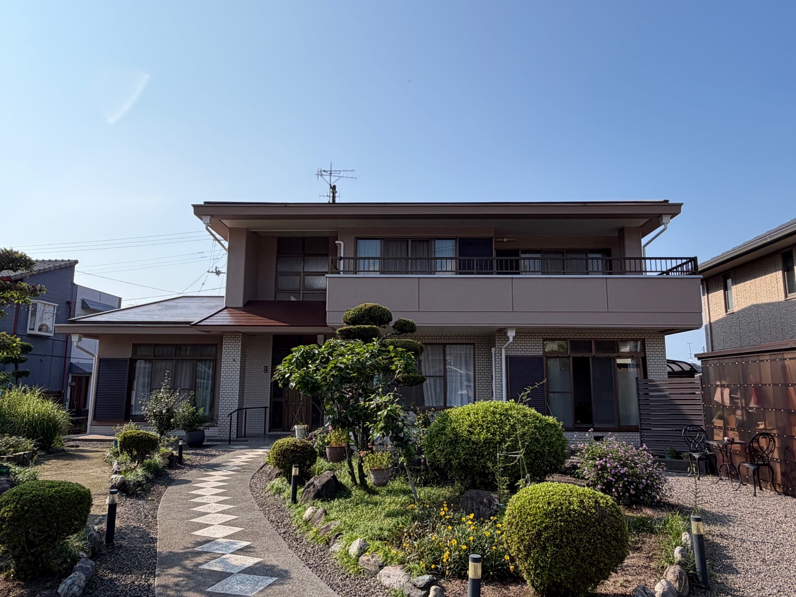 三回目の塗装でしたが前回にないサービスしていただきました